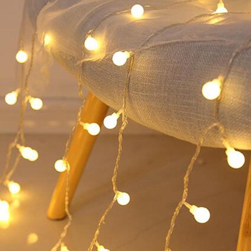 Lichtsnoer LED Fairy Lights Binnen Buiten Warm Wit Ster Bloem Bal Slaapkamer | Restfield